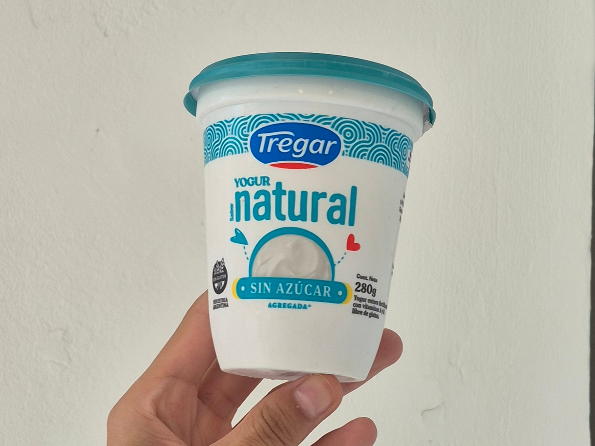 Yogurt Tregar natural sin azúcar 280g