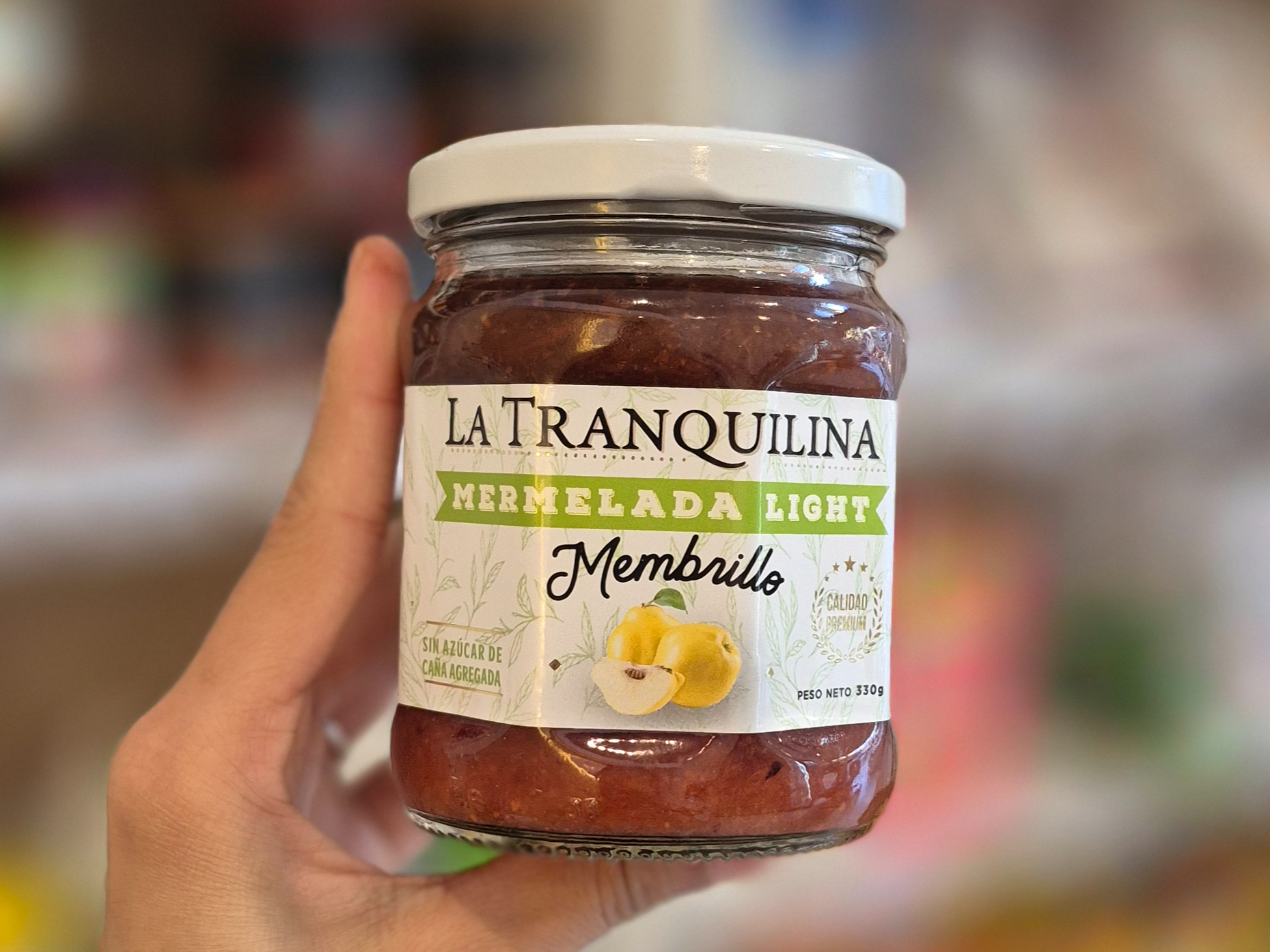Mermelada sin azucar membrillo