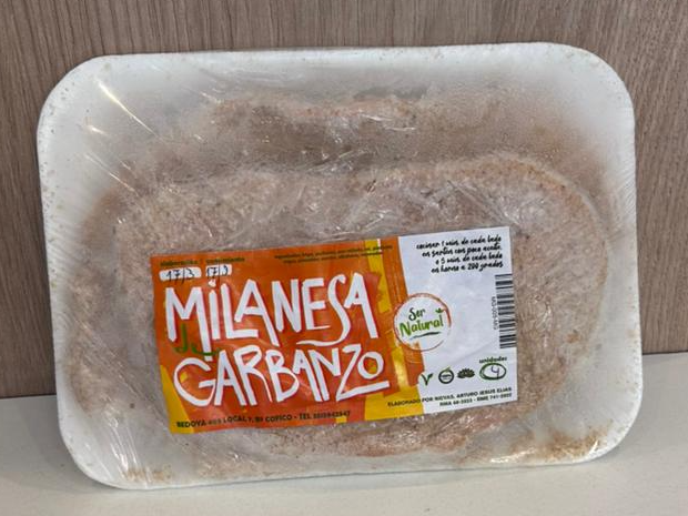Milanesas de garbanzos Ser natural