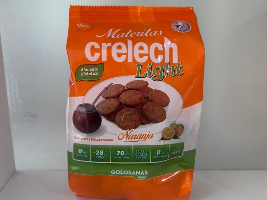Galletas Crelech sin azucar naranja