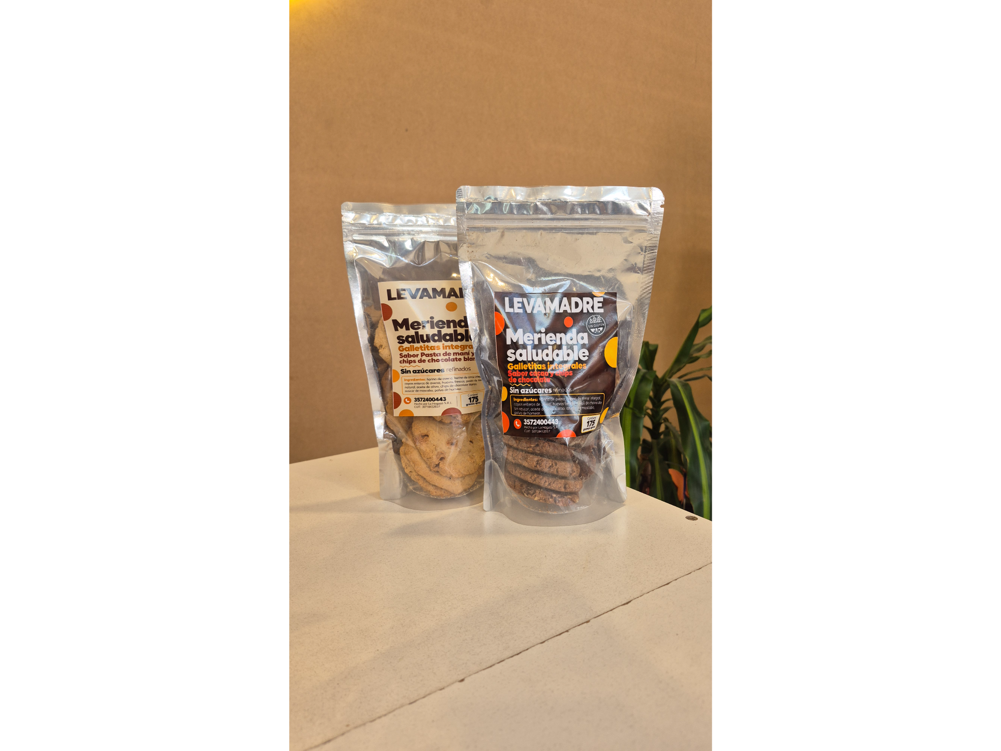 Galletitas integrales levamadre x175g