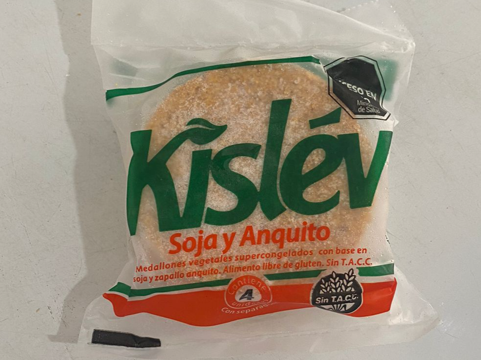Hamburguesas de soja y anquito Kislev