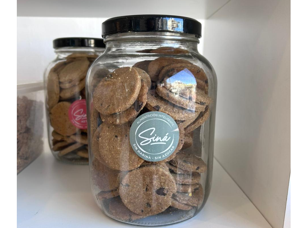 Galletas Sina sin azucar con chips