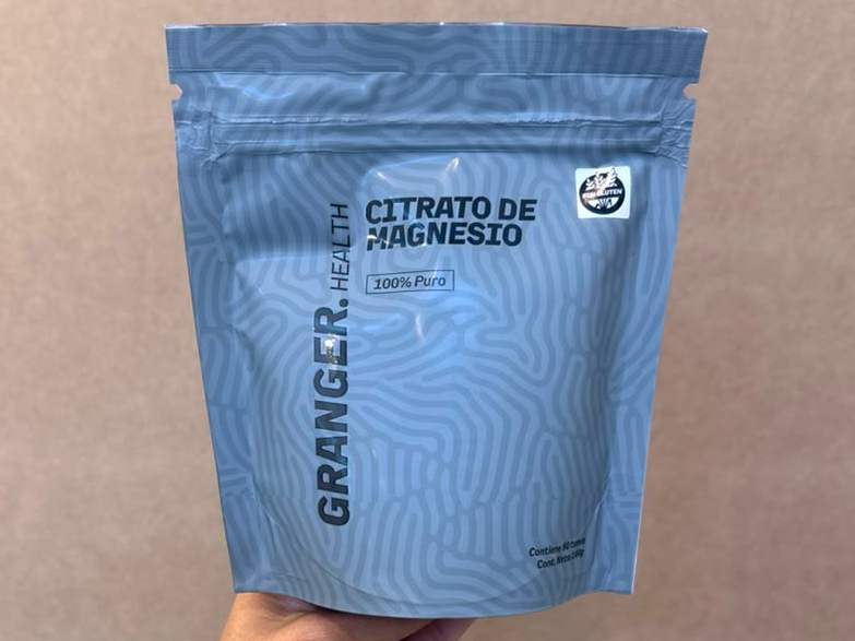 Citrato de Magnesio 100% puro x144g Granger