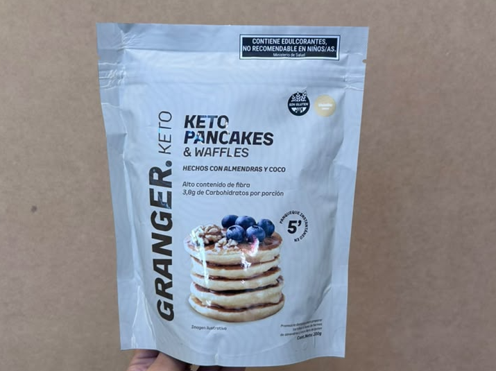 Premezcla pancakes keto con almendra y coco x 200g