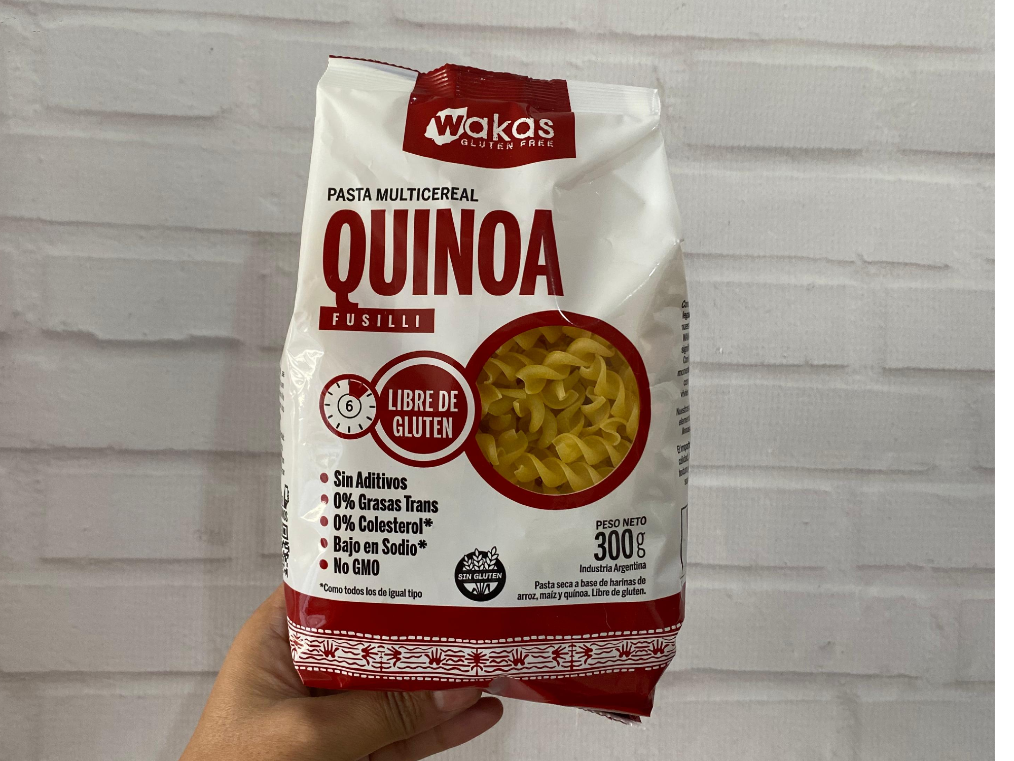 Fideos Wakas quinoa