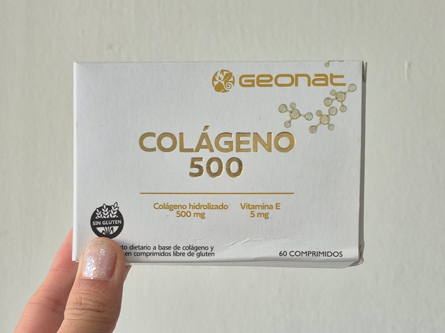 Colageno + Vitamina E 500mg x 60 comp. Geonat