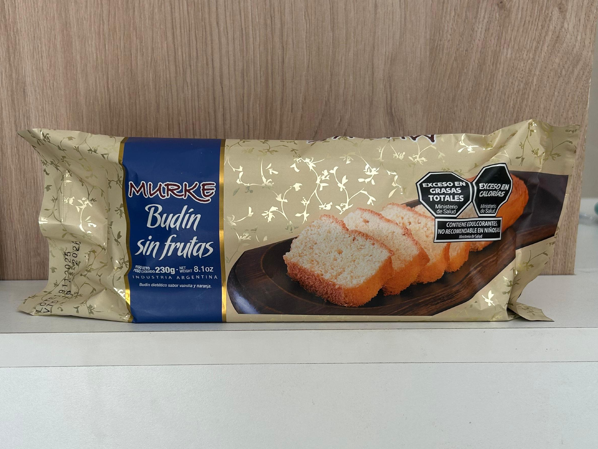 Budin sin azucar sin frutas