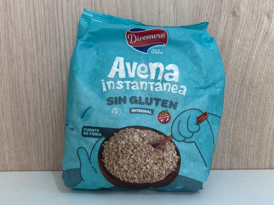Avena instantanea integral sin gluten Dicomere x 350g