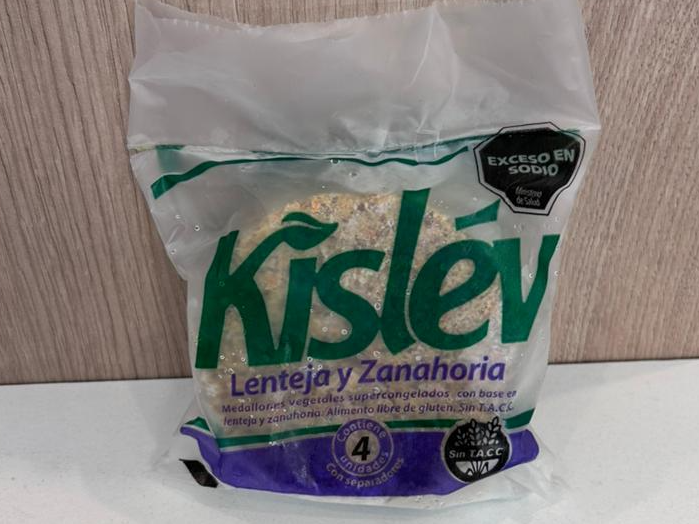 Hamburguesa de lenteja y zanahoria Kislev