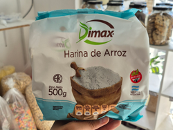 Harina de arroz Dimax x500g