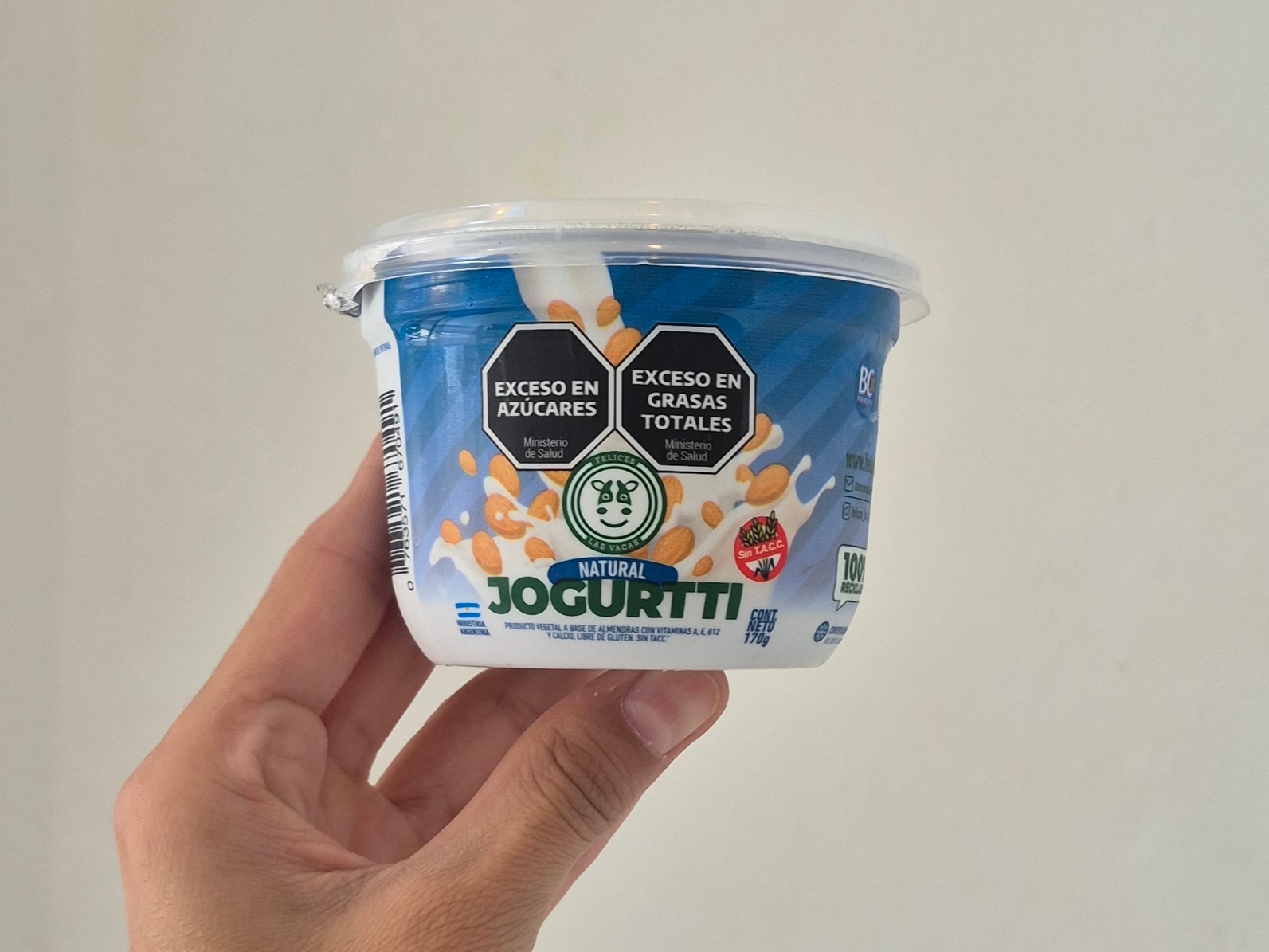 Yogurt Felices las vacas neutro 170gr