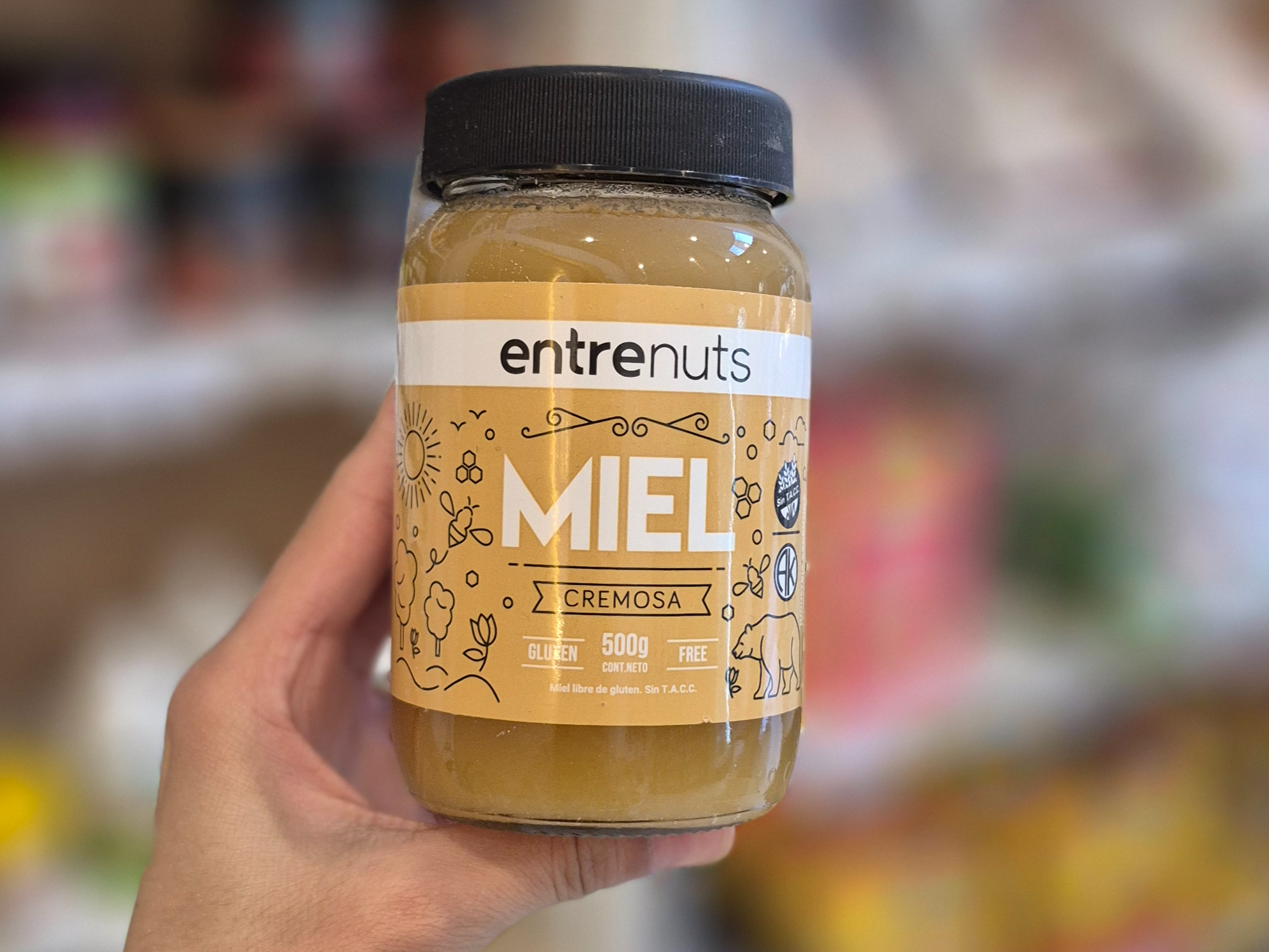 Miel cremosa Entrenuts x 500g