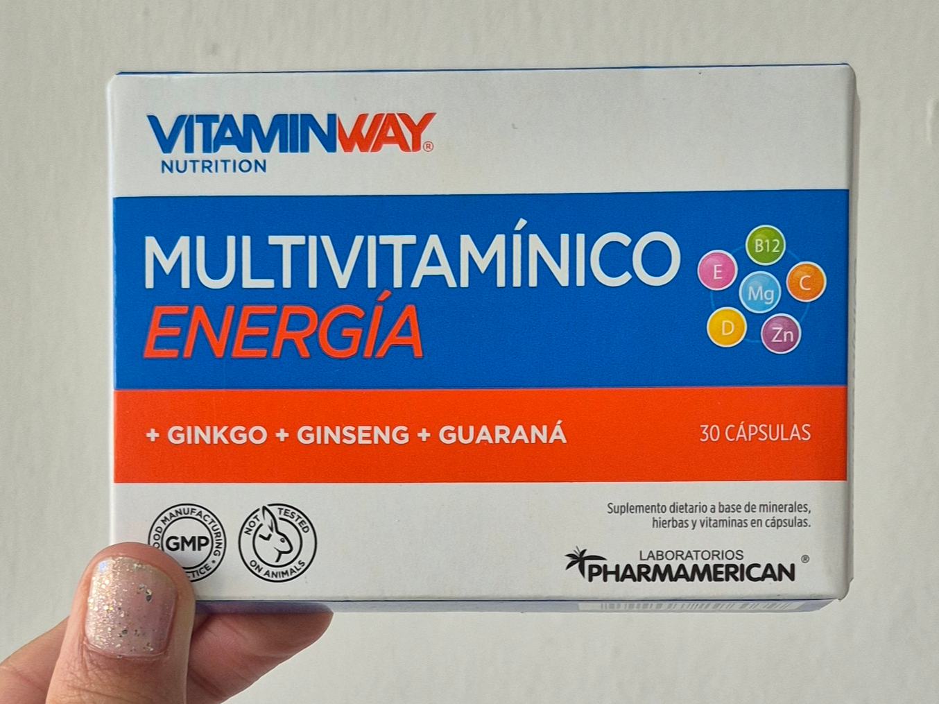 Multivitaminico energía. Vitamin way