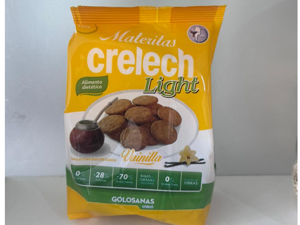 Galletas Crelech sin azucar vainilla