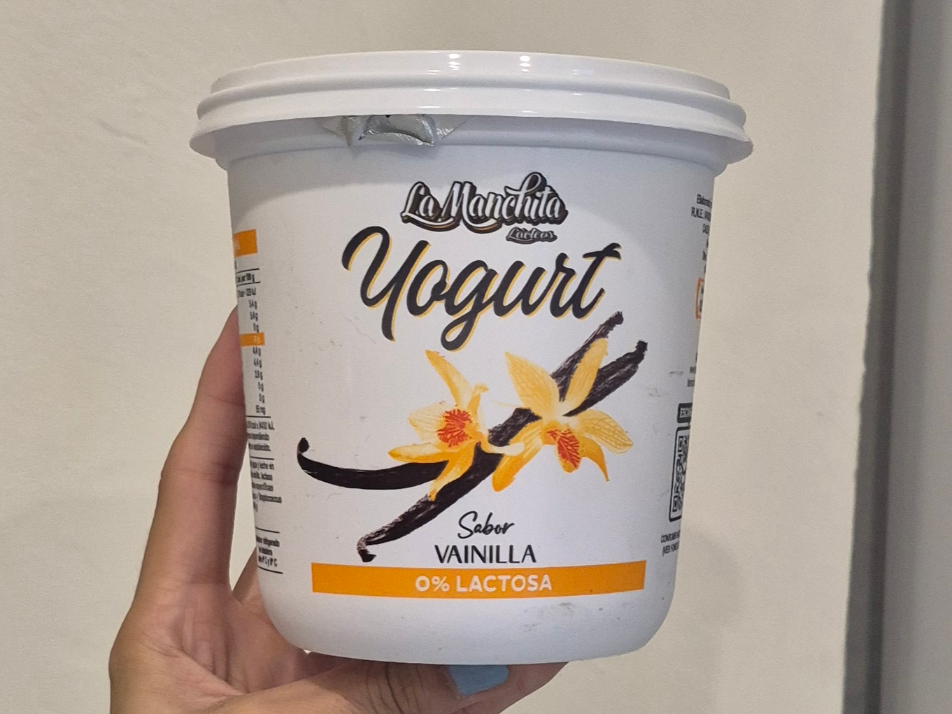 Yogurt La manchita vainilla 800gr