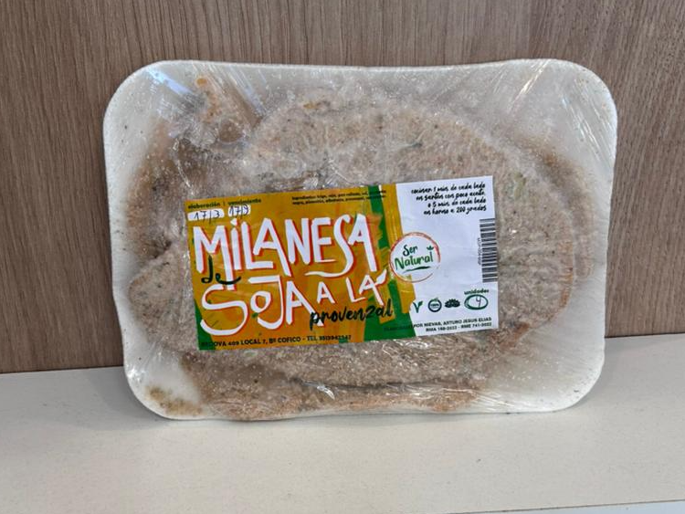 Milanesas de soja con provenzal Ser natural