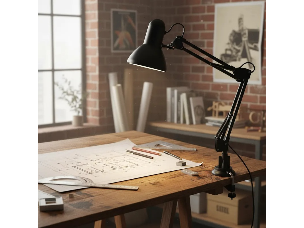 LÁMPARA DE PIE CON PUERTO USB