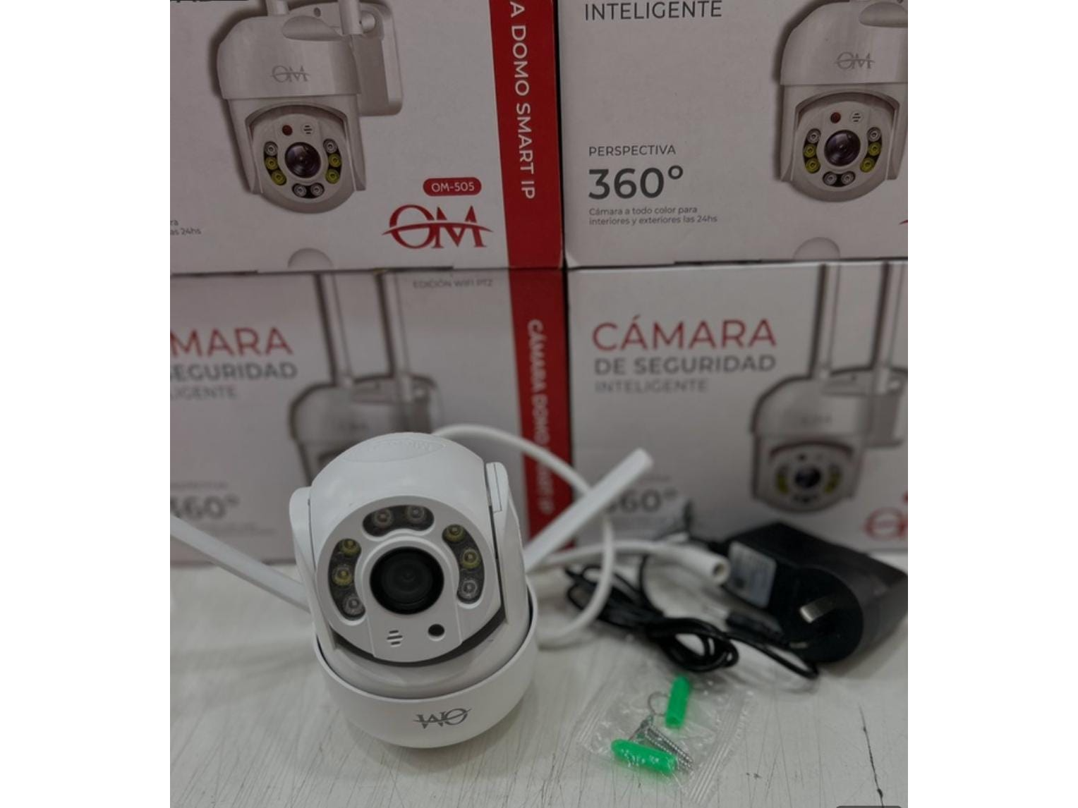 CÁMARA DE SEGURIDAD INTELIGENTE 360°