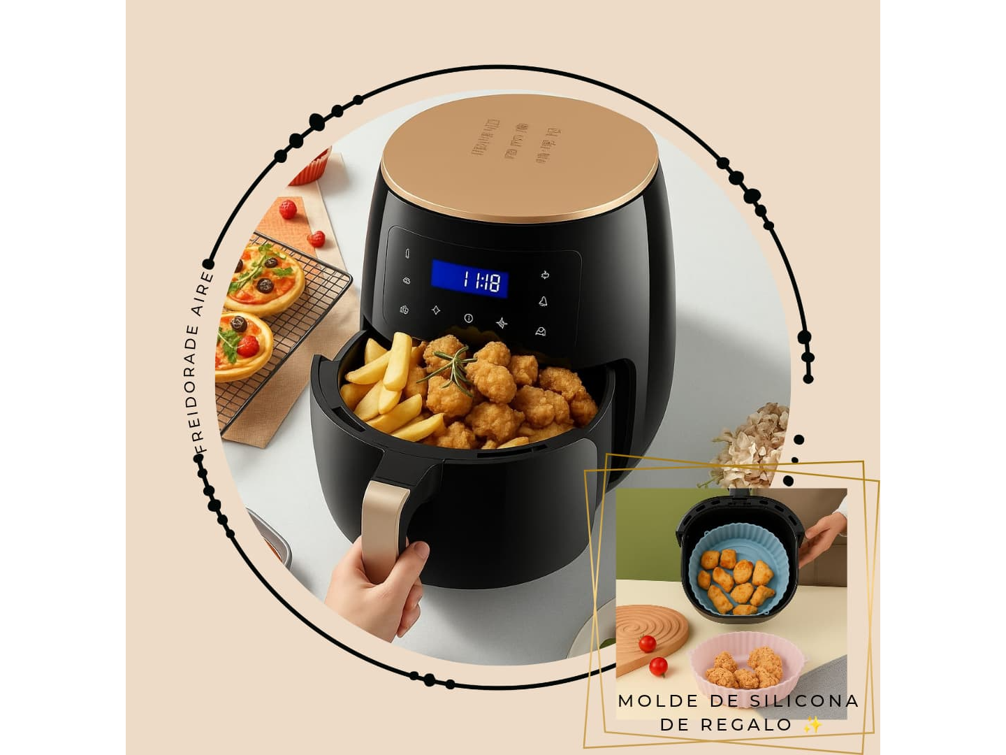 FREIDORA DE AIRE "G".