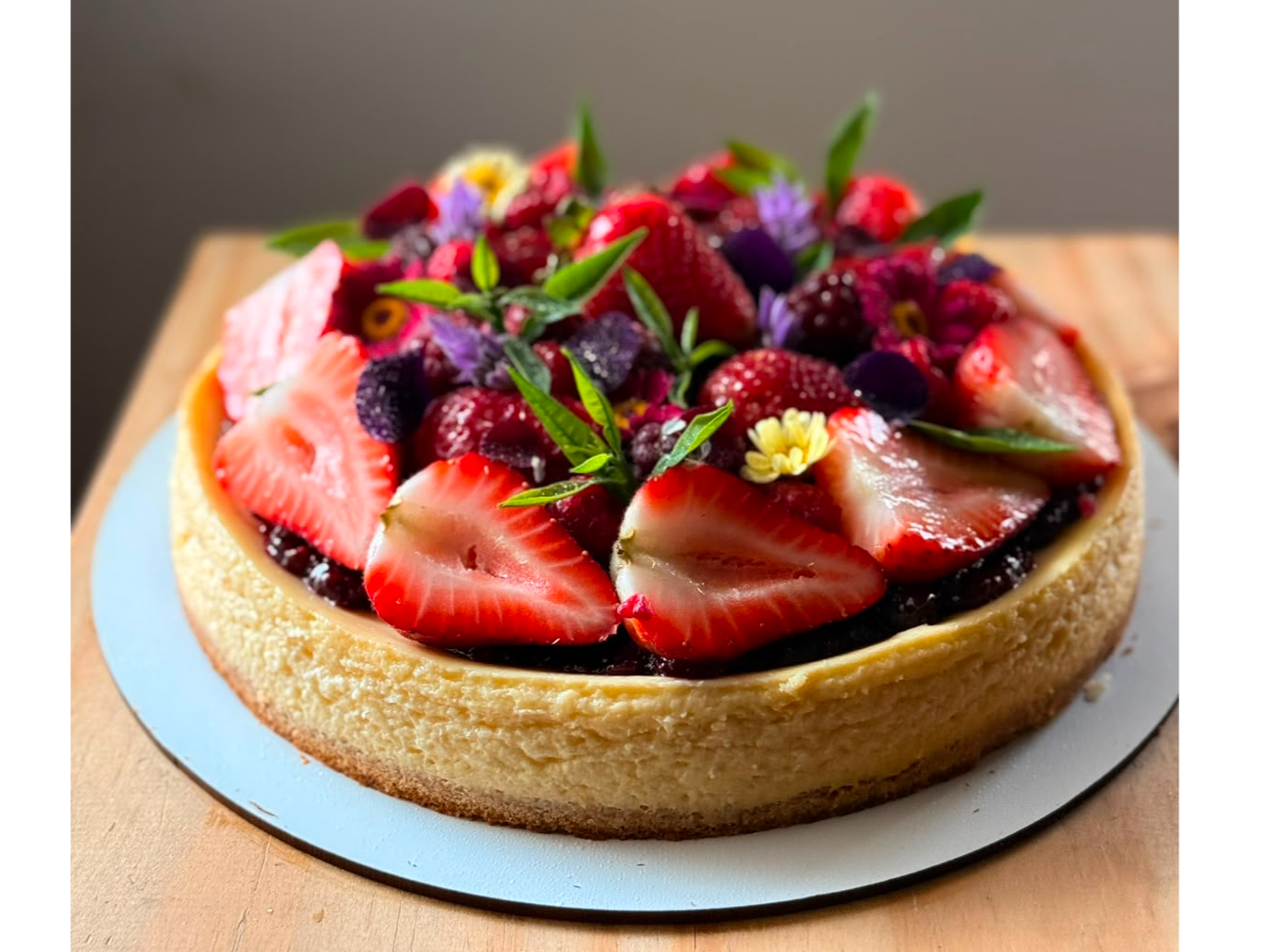CHEESECAKE FRUTOS ROJOS