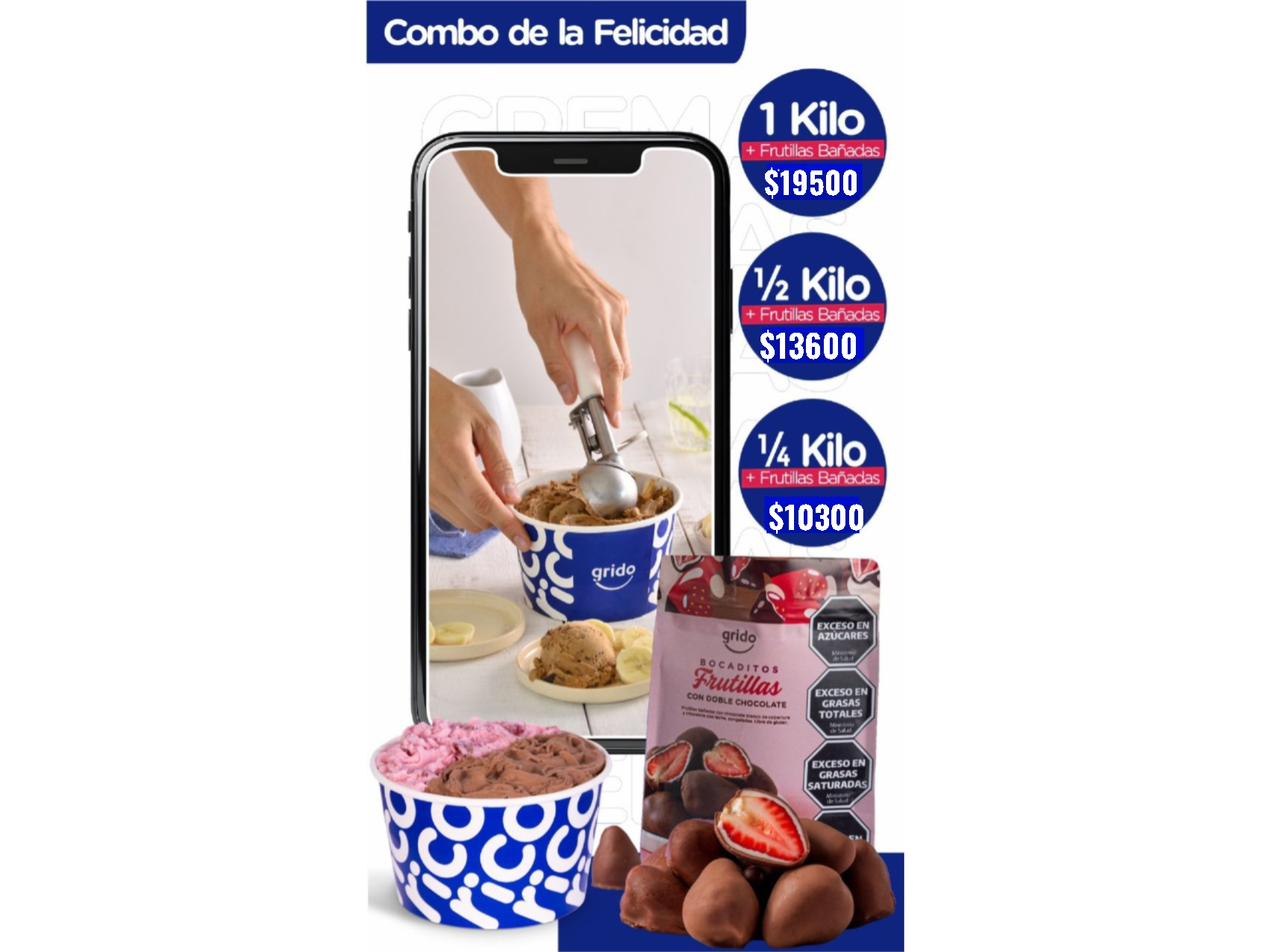 Combo de la Felicidad (KILO + BOCADITO)