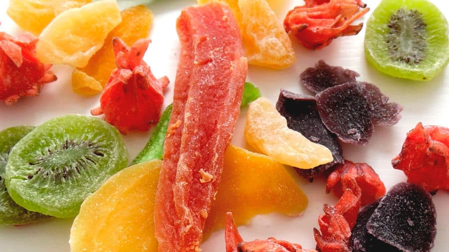 Frutas desecadas y otros