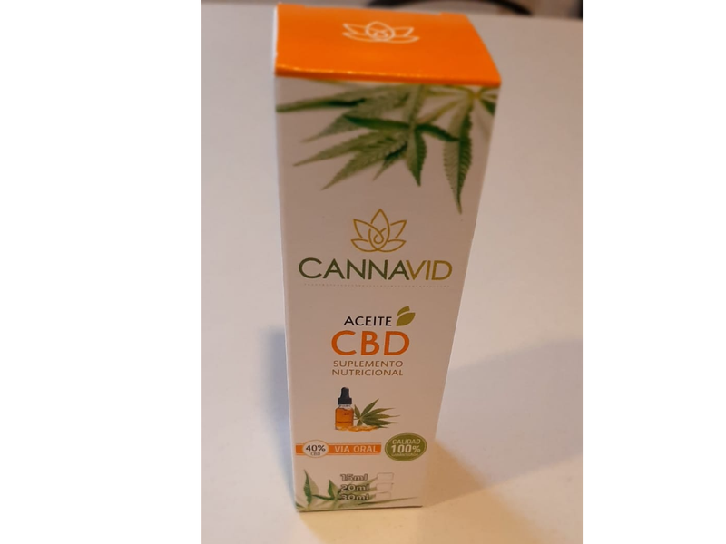 Aceite de cannabis CBD al 40%