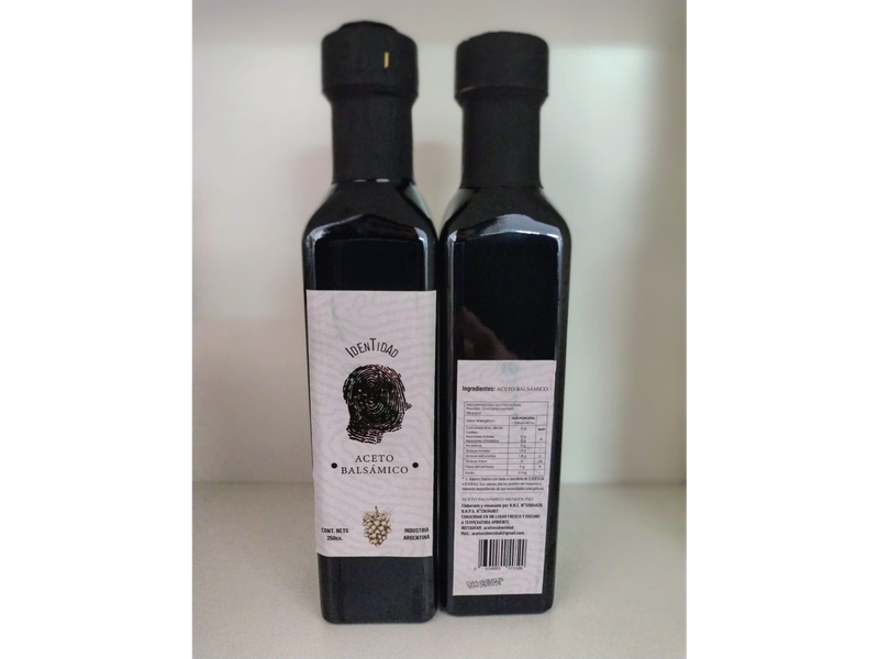 Aceto balsámico 250ml Identidad