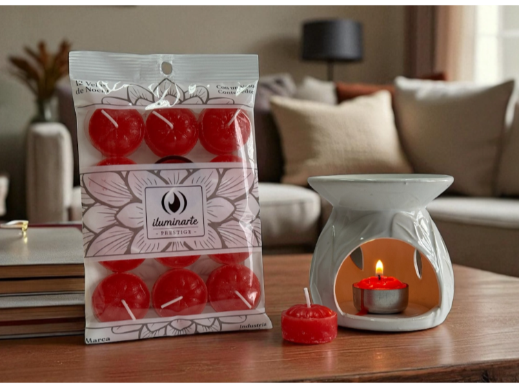 Iluminarte Velas Noche Prestige x 12 u.