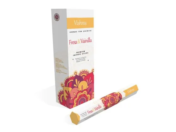 Sahumerio Vishnu Fresa y Vainilla