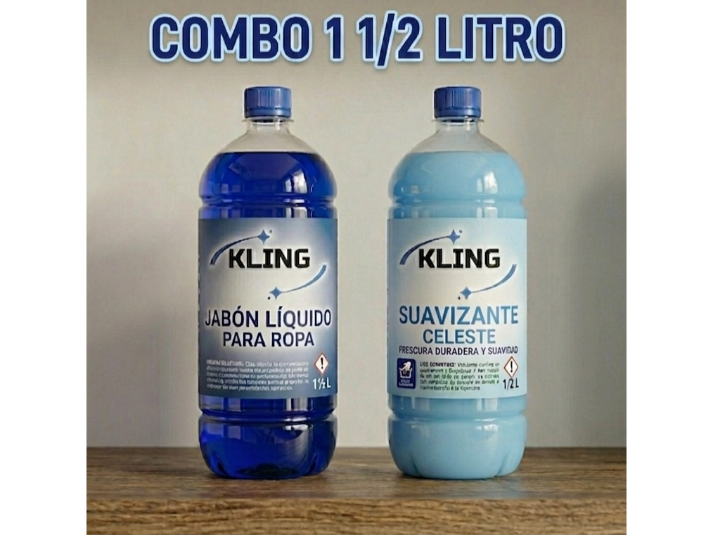 Combo lavandería 1 litro 1/2