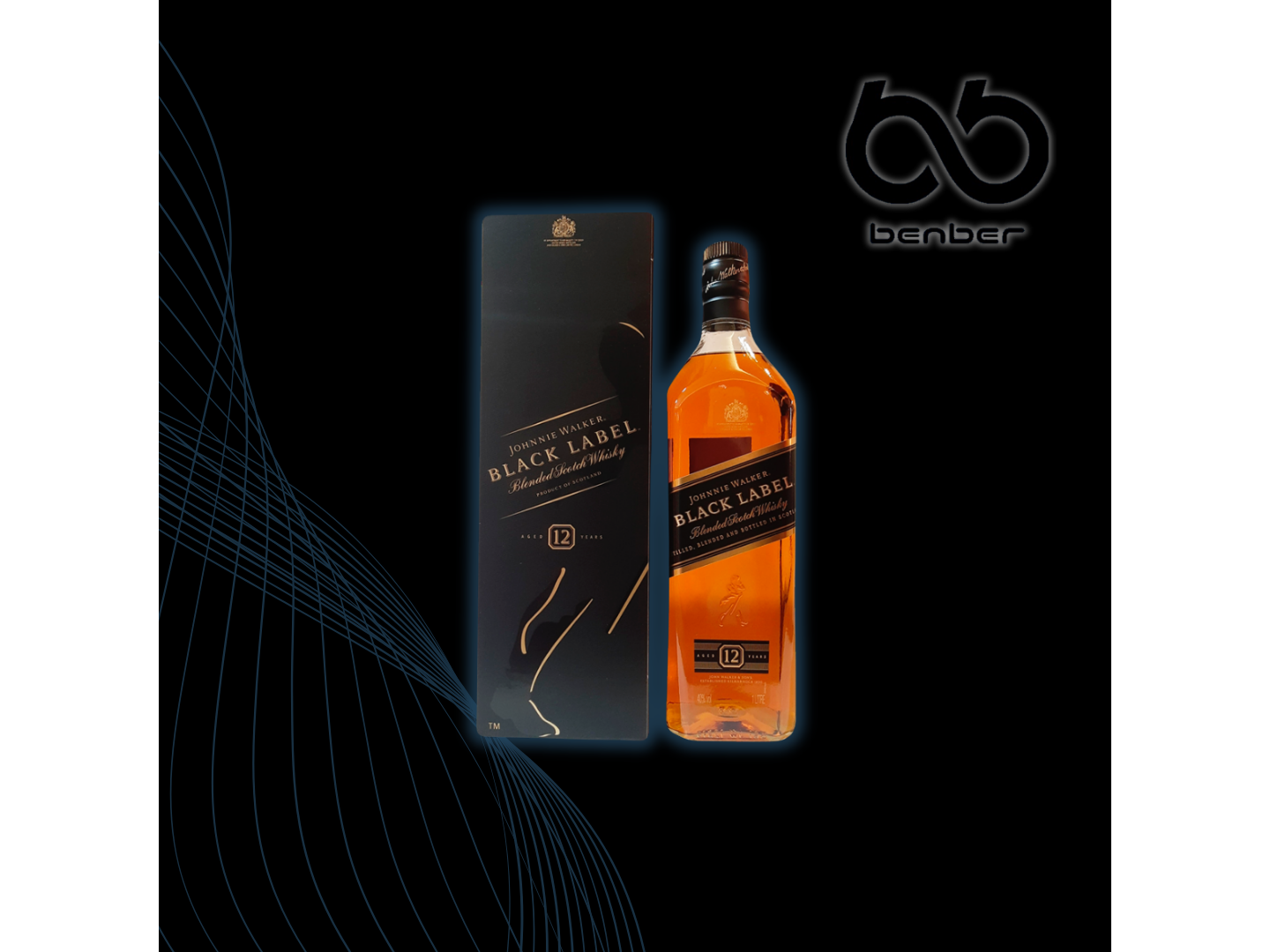 Johnnie Walker Black 1lt