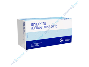 SINLIP 20 MG CPR X 30 de HELSE FARMA