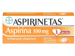 ASPIRINETAS CPR X 98