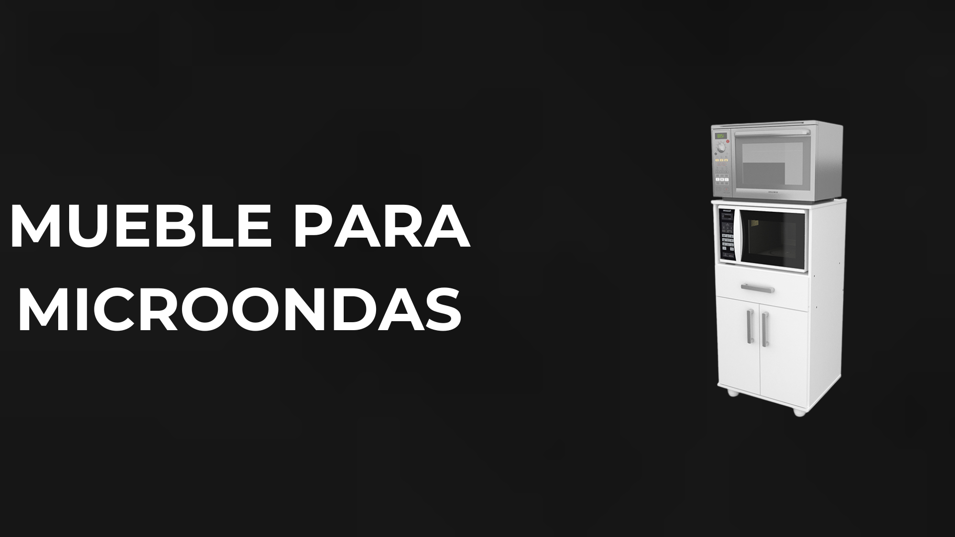 Mueble para microondas