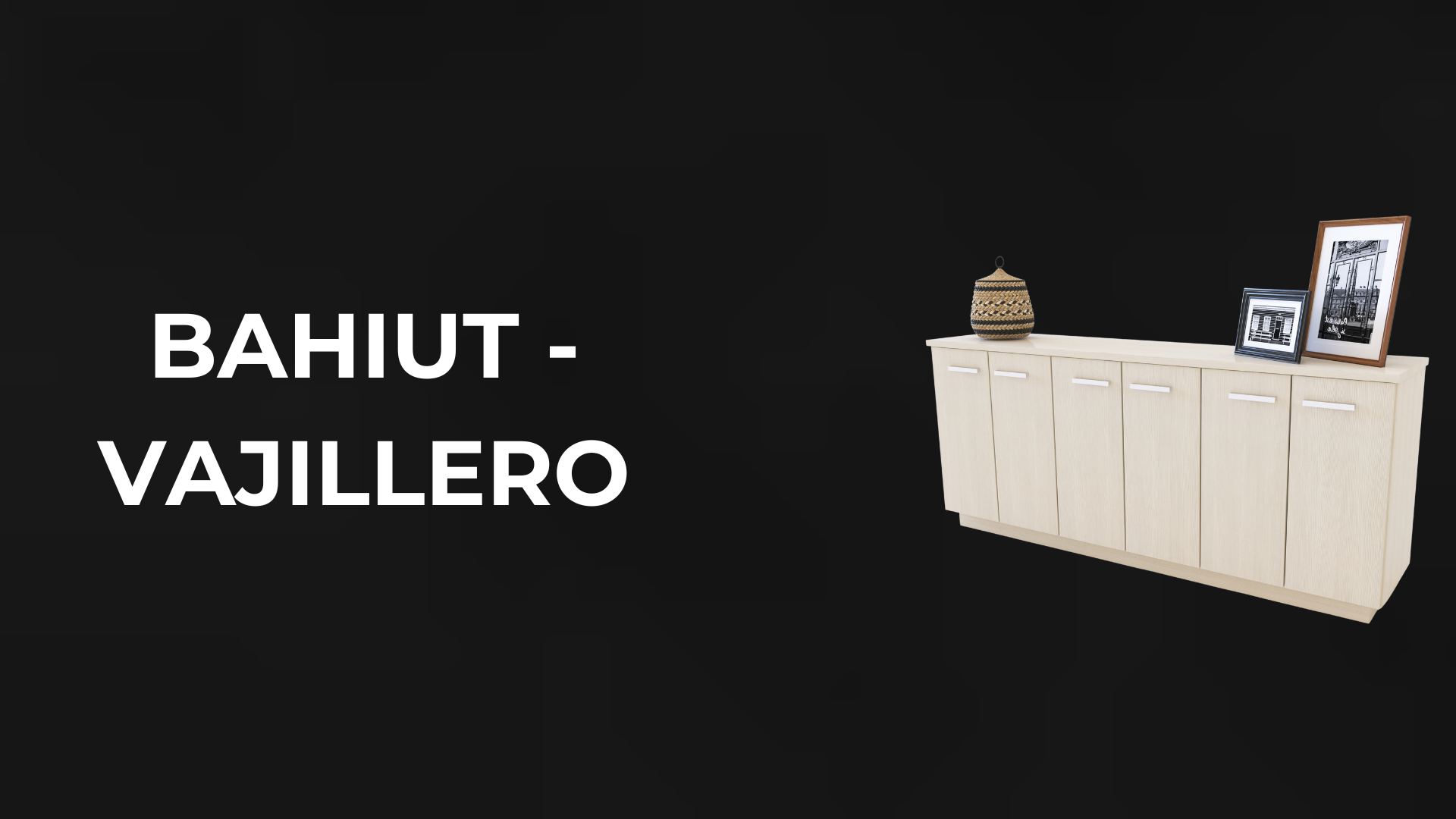 Bahiut - Vajillero