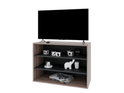 Rack TV 40" 0.85 Mts Nebraska Negro