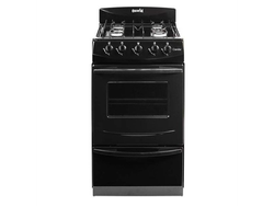 Cocina Candor Negro - Gas Natural