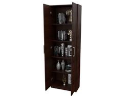 Biblioteca con puertas completas
