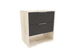 Mesa de Luz Duo 2 cajones