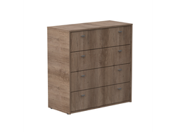 Comoda 4 cajones Nature Nebraska Gris