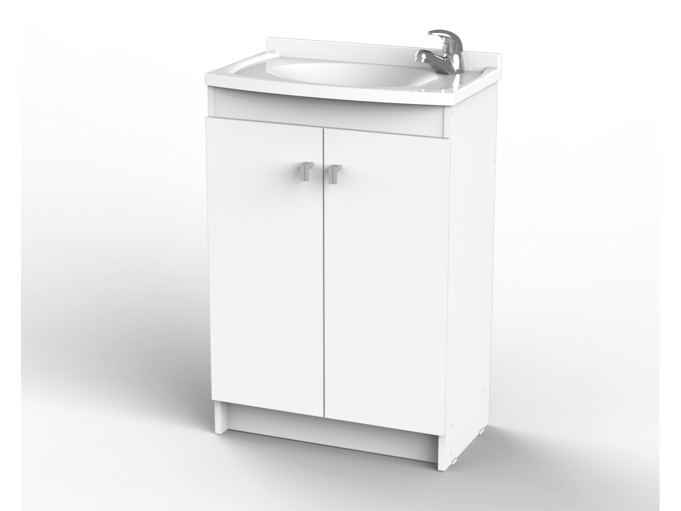 Vanitory Smart Blanco c/mesada