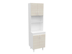 Columna Cocina - 4 Puertas - Blanco/Venezia
