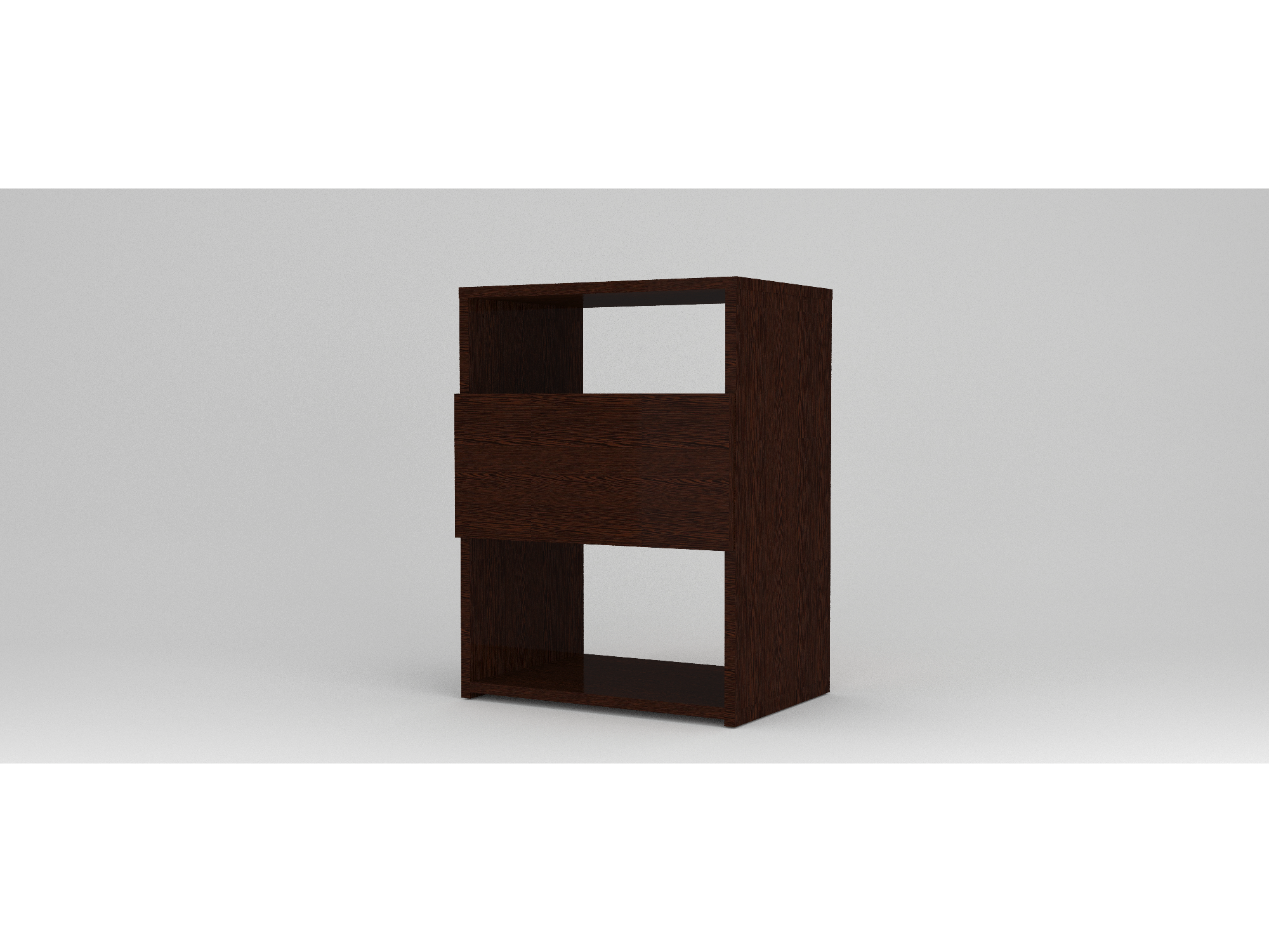 Mesa De Luz Simple Wengue