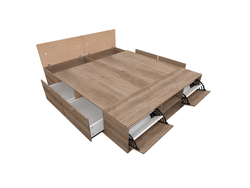 Box Benethon QUEEN - Grei (Nebraska Gris)