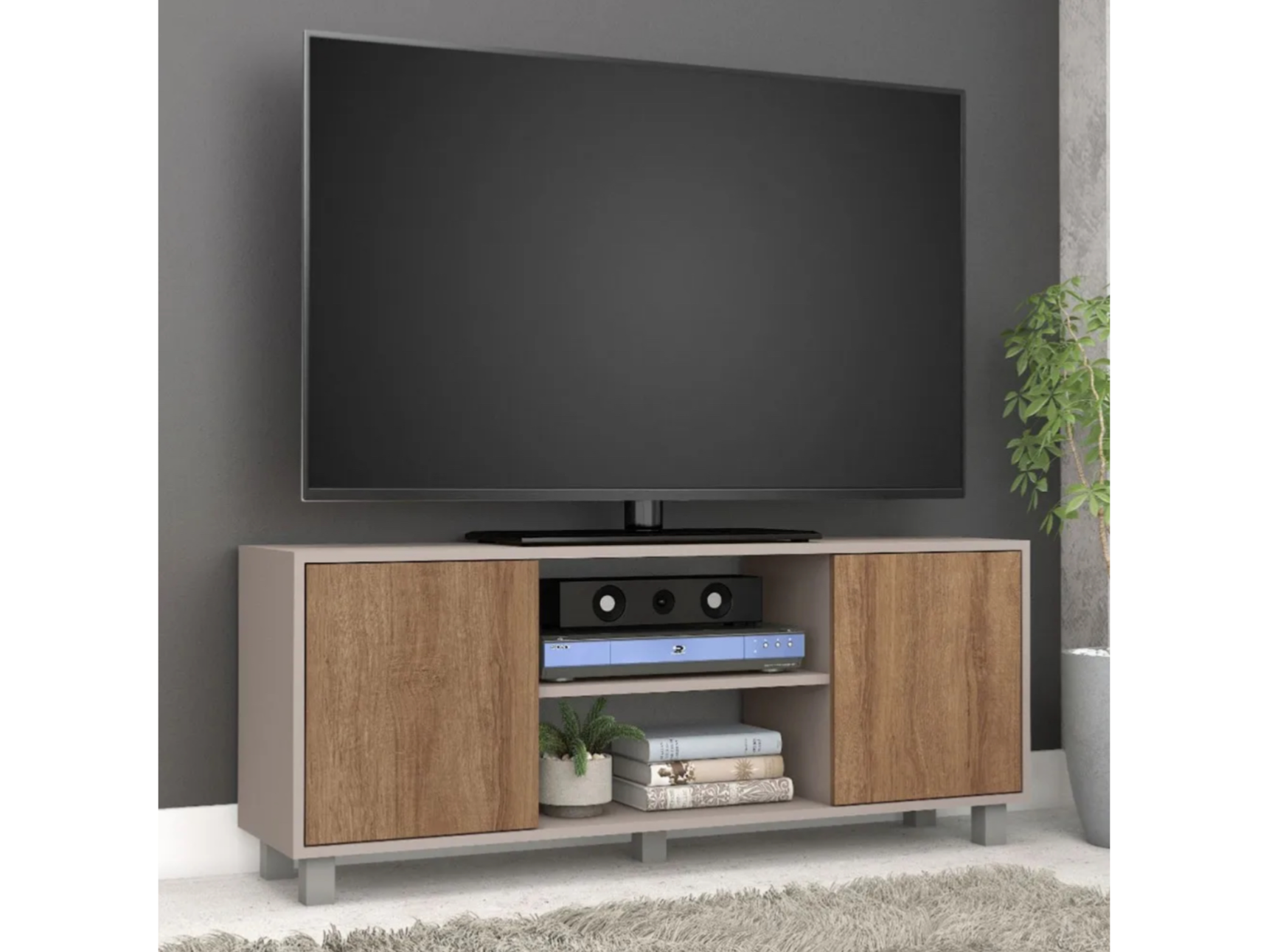 Rack Luka 1.20 Mts 50" Fendi