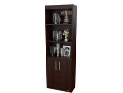 Biblioteca Con Estantes y Puertas - Wengue