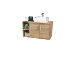 Vanitory Colgante 0.80 Mts Roble Kendal Natural