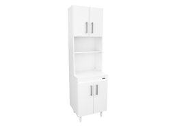 Columna Cocina - 4 Puertas - Blanco
